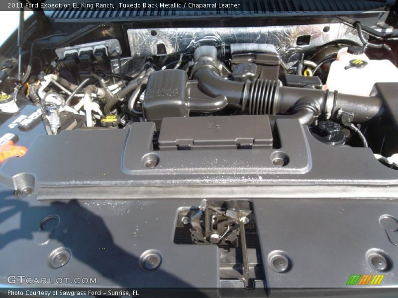 Tuxedo Black Metallic / Chaparral Leather 2011 Ford Expedition EL King Ranch