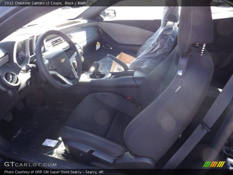 Black / Black 2012 Chevrolet Camaro LS Coupe