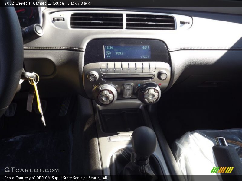 Black / Black 2012 Chevrolet Camaro LS Coupe