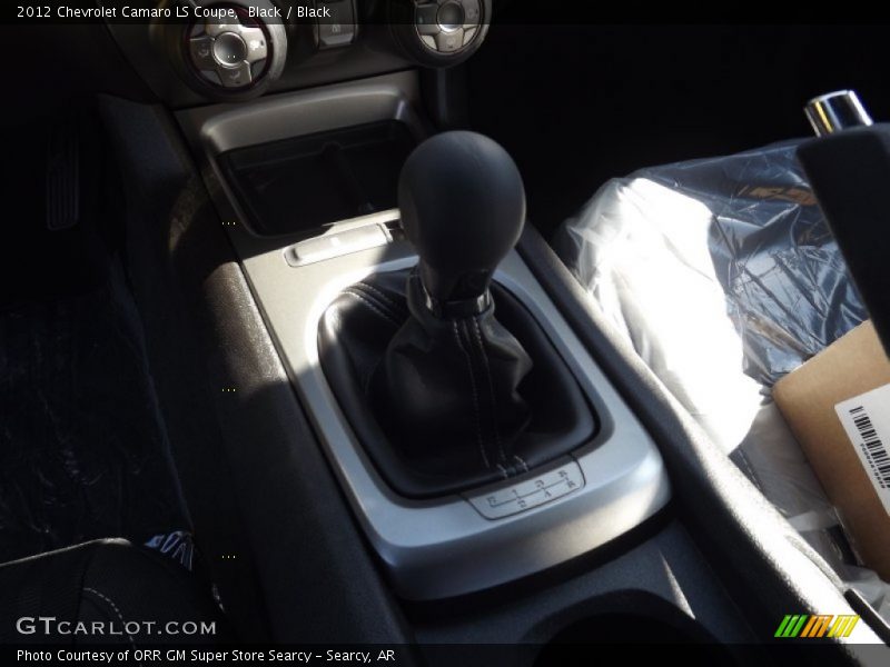 Black / Black 2012 Chevrolet Camaro LS Coupe