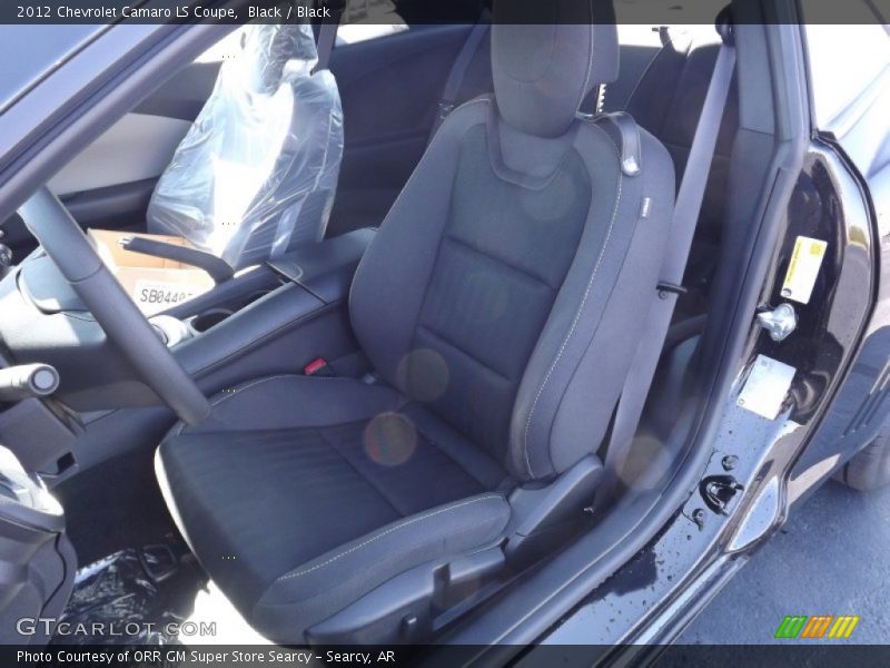 Black / Black 2012 Chevrolet Camaro LS Coupe