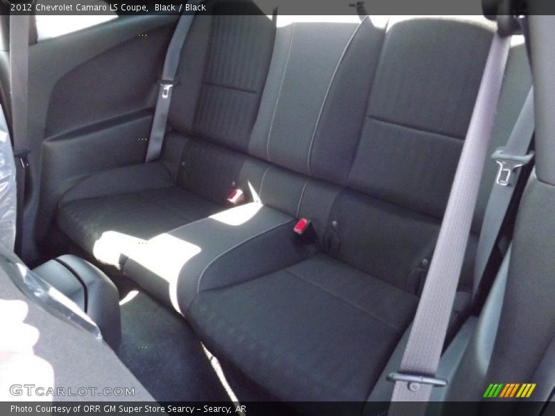 Black / Black 2012 Chevrolet Camaro LS Coupe