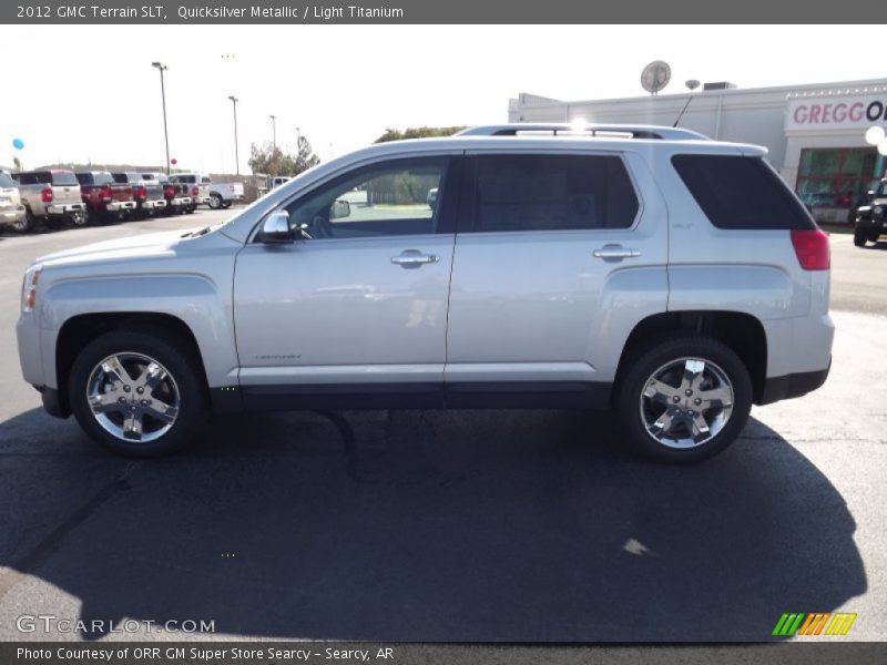 Quicksilver Metallic / Light Titanium 2012 GMC Terrain SLT