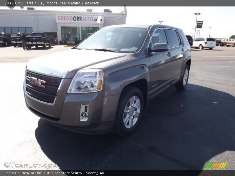 Mocha Steel Metallic / Jet Black 2012 GMC Terrain SLE
