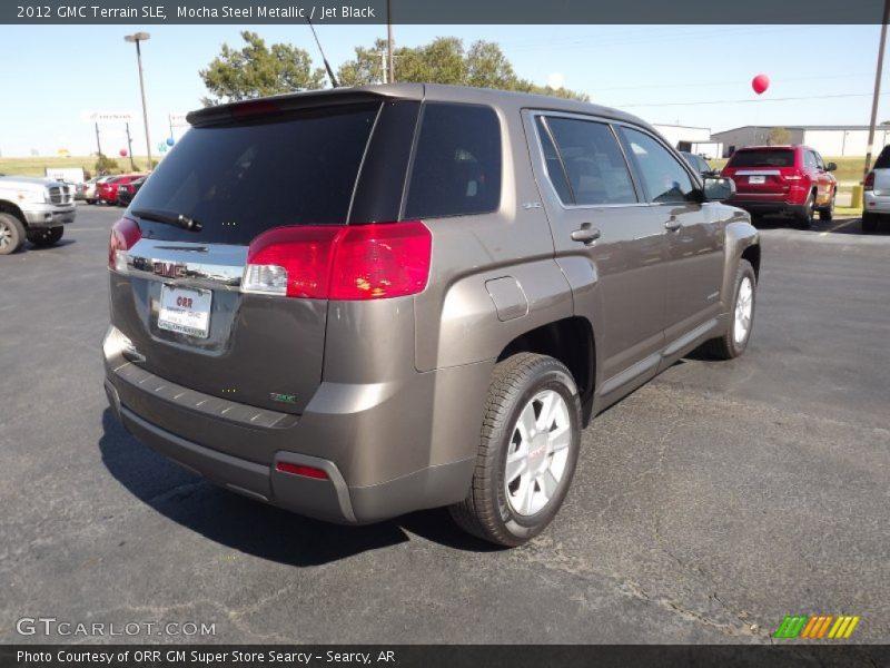 Mocha Steel Metallic / Jet Black 2012 GMC Terrain SLE