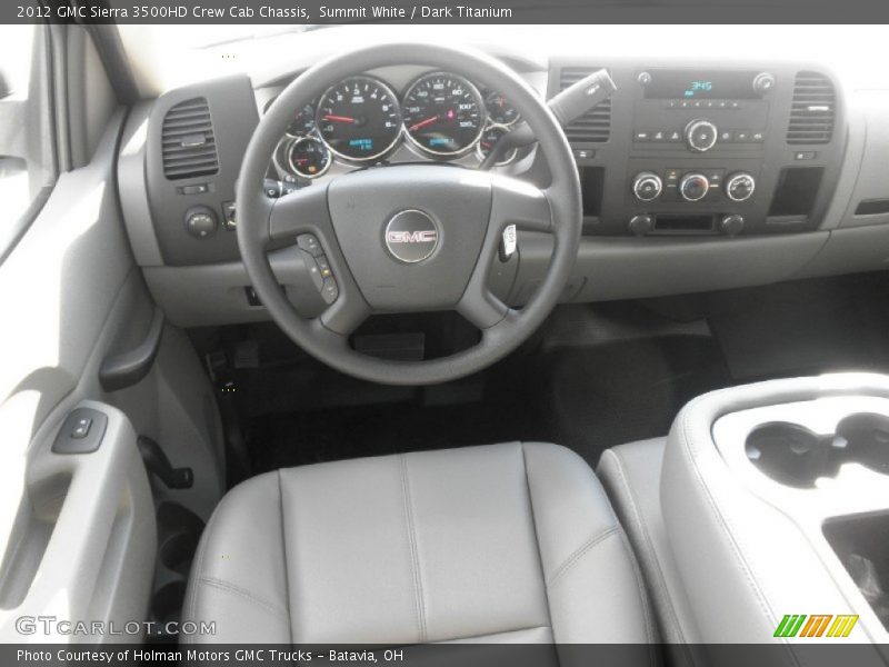 Dashboard of 2012 Sierra 3500HD Crew Cab Chassis