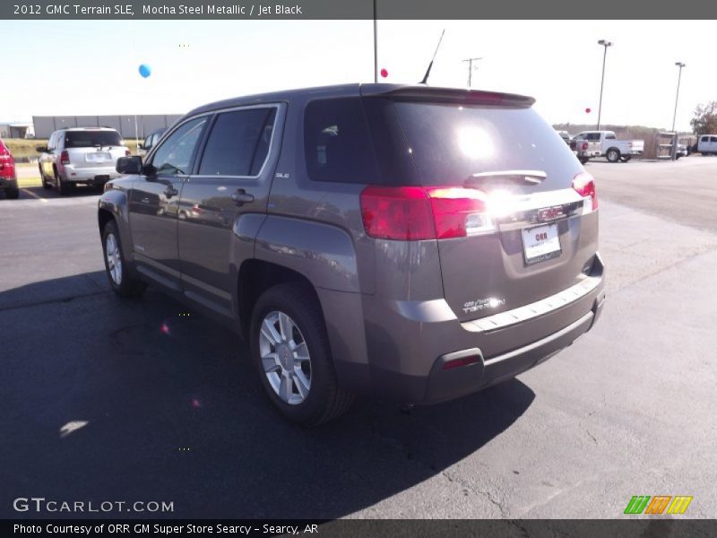 Mocha Steel Metallic / Jet Black 2012 GMC Terrain SLE
