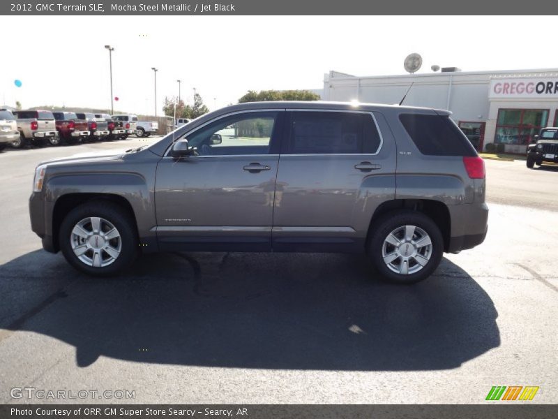 Mocha Steel Metallic / Jet Black 2012 GMC Terrain SLE