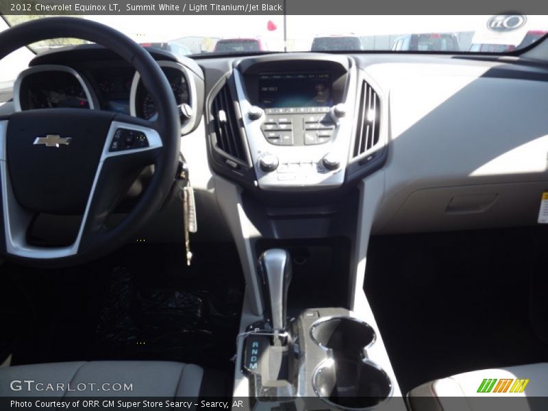 Summit White / Light Titanium/Jet Black 2012 Chevrolet Equinox LT