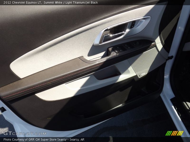 Summit White / Light Titanium/Jet Black 2012 Chevrolet Equinox LT