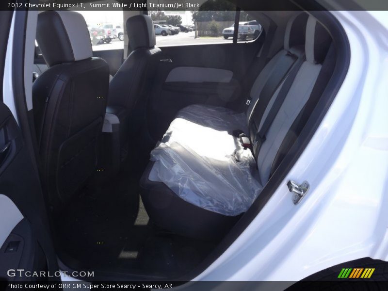 Summit White / Light Titanium/Jet Black 2012 Chevrolet Equinox LT
