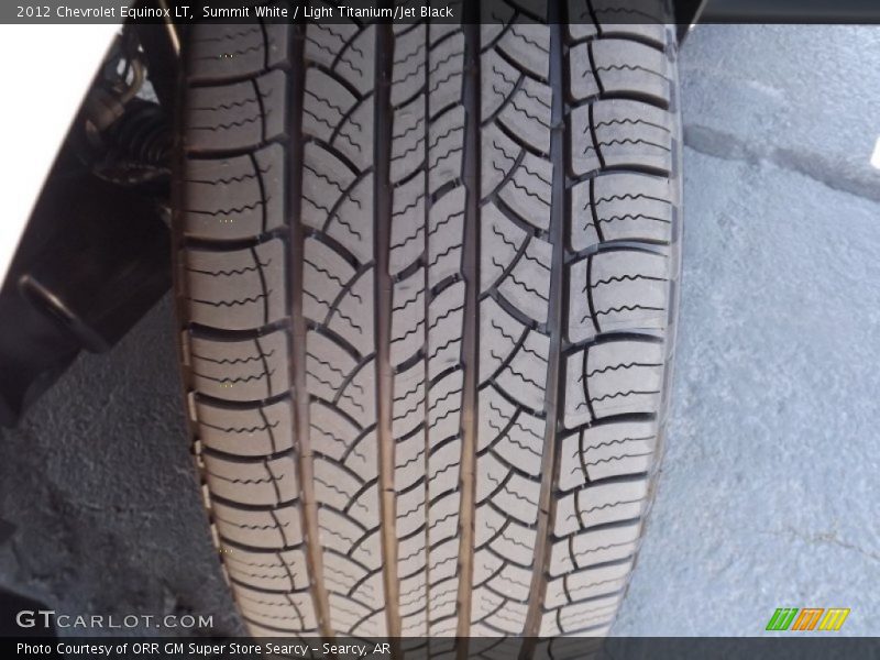 Summit White / Light Titanium/Jet Black 2012 Chevrolet Equinox LT