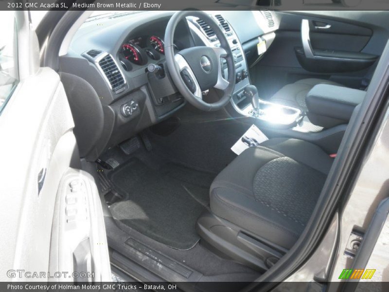 Medium Brown Metallic / Ebony 2012 GMC Acadia SL