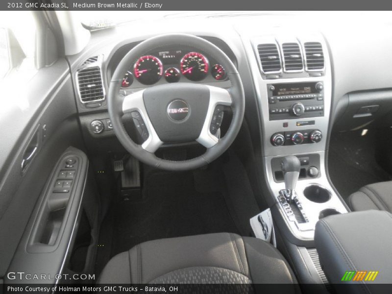 Medium Brown Metallic / Ebony 2012 GMC Acadia SL