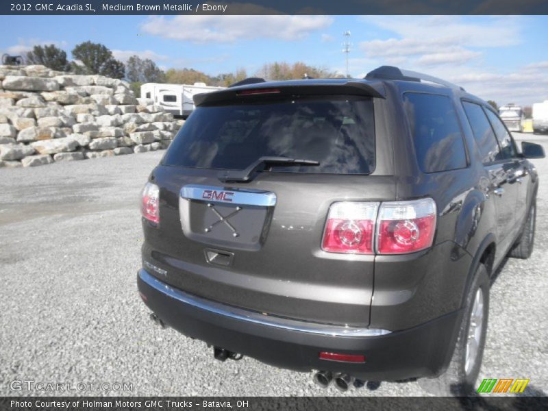 Medium Brown Metallic / Ebony 2012 GMC Acadia SL