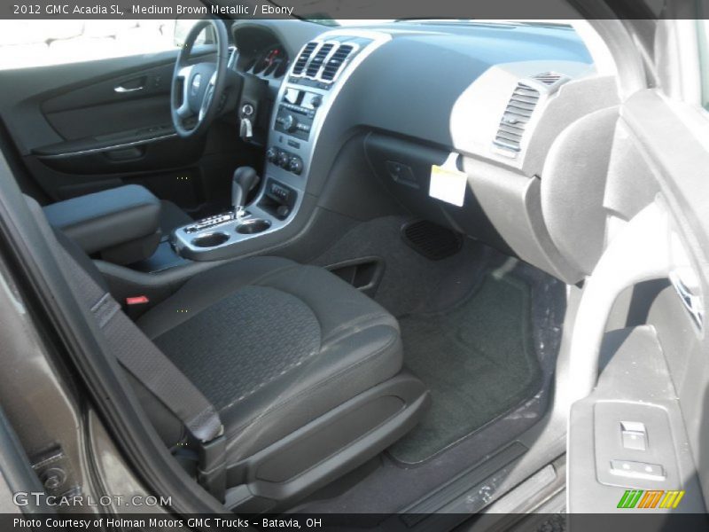 Medium Brown Metallic / Ebony 2012 GMC Acadia SL