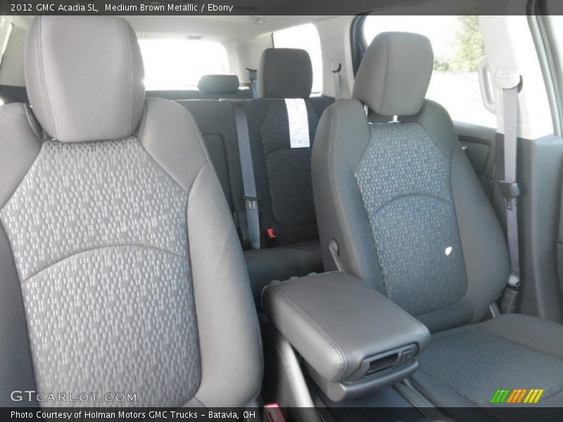 Medium Brown Metallic / Ebony 2012 GMC Acadia SL