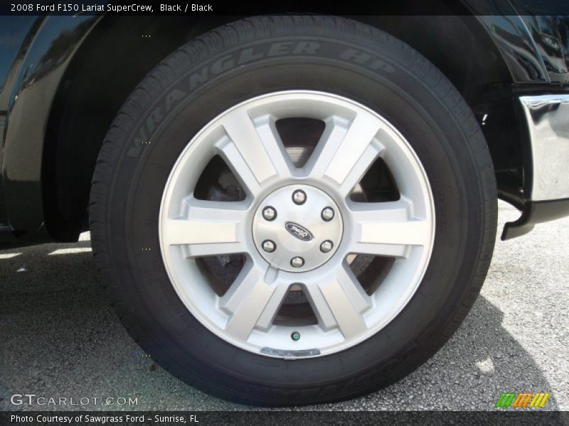 Black / Black 2008 Ford F150 Lariat SuperCrew
