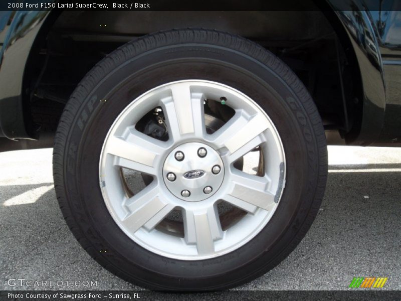 Black / Black 2008 Ford F150 Lariat SuperCrew