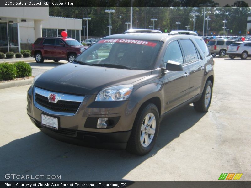 Cocoa / Tan 2008 Saturn Outlook XE