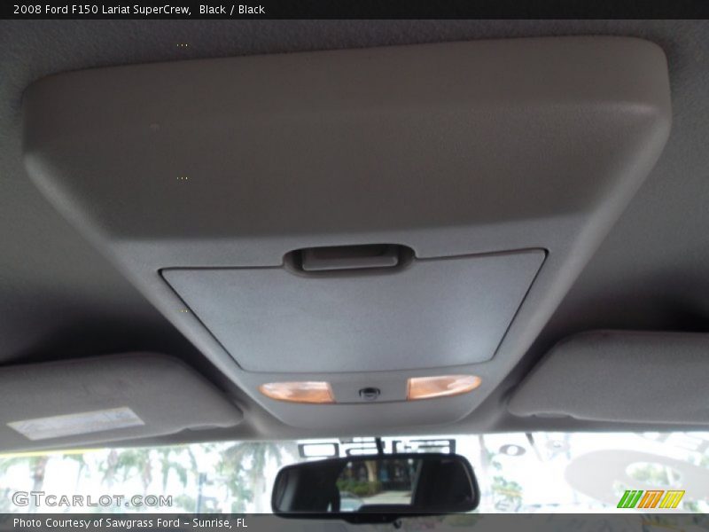 Black / Black 2008 Ford F150 Lariat SuperCrew