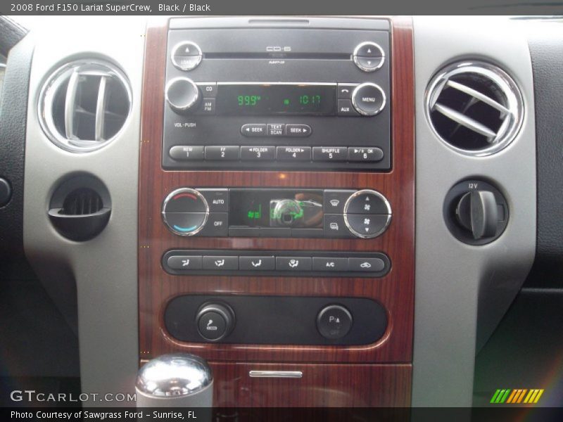 Black / Black 2008 Ford F150 Lariat SuperCrew