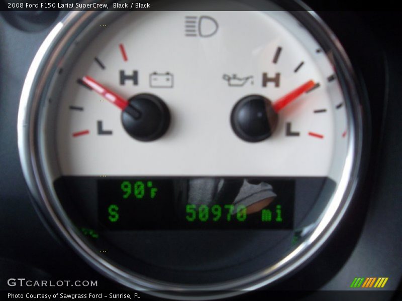 Black / Black 2008 Ford F150 Lariat SuperCrew