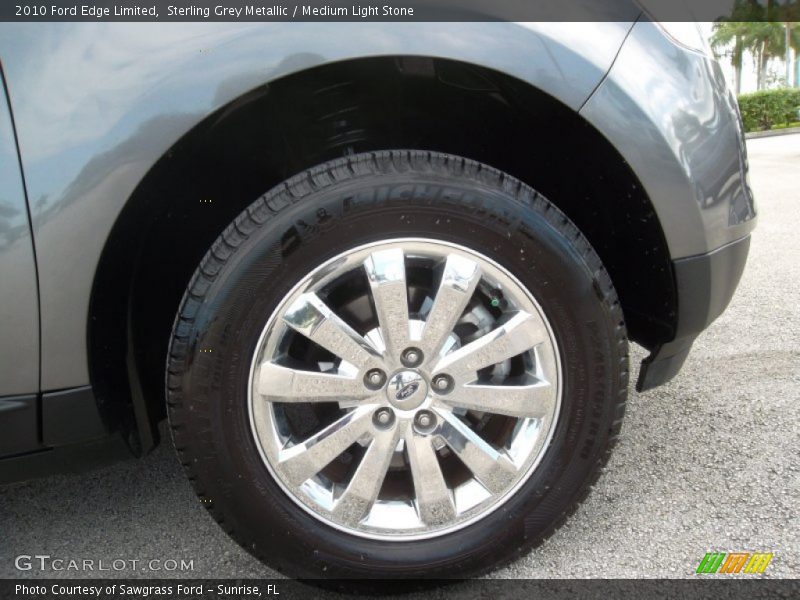 Sterling Grey Metallic / Medium Light Stone 2010 Ford Edge Limited