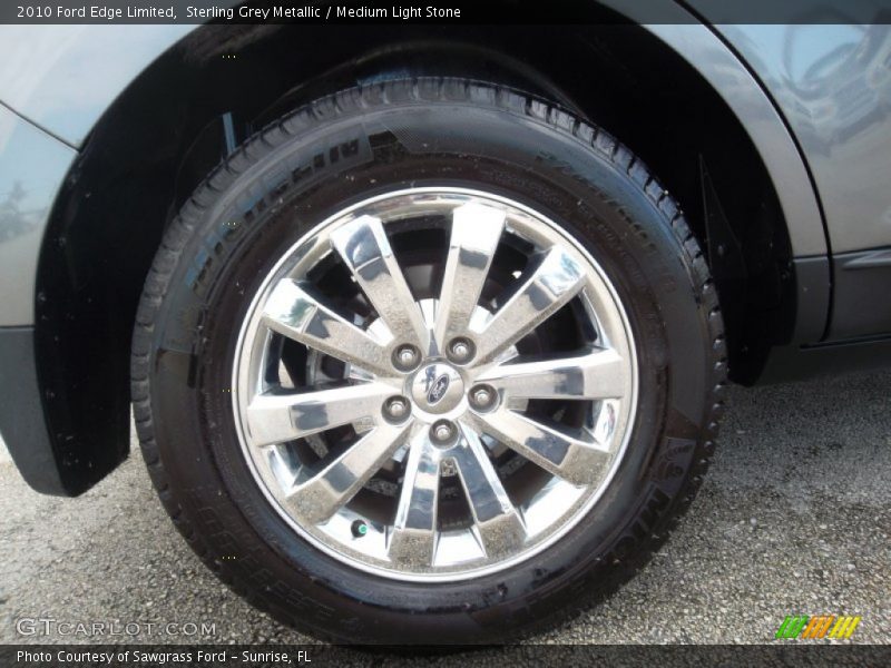 Sterling Grey Metallic / Medium Light Stone 2010 Ford Edge Limited