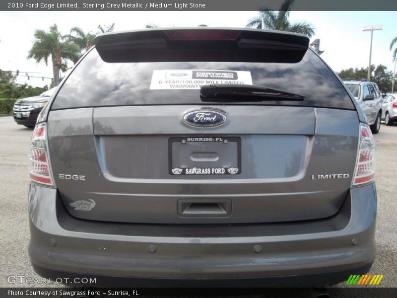 Sterling Grey Metallic / Medium Light Stone 2010 Ford Edge Limited