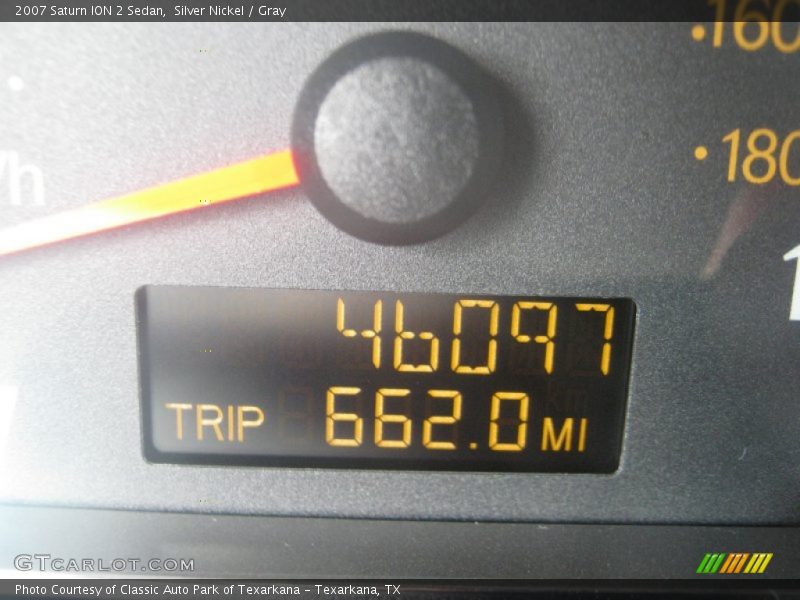 Silver Nickel / Gray 2007 Saturn ION 2 Sedan