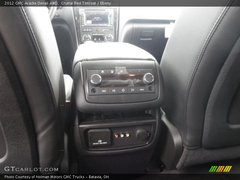 Crystal Red Tintcoat / Ebony 2012 GMC Acadia Denali AWD