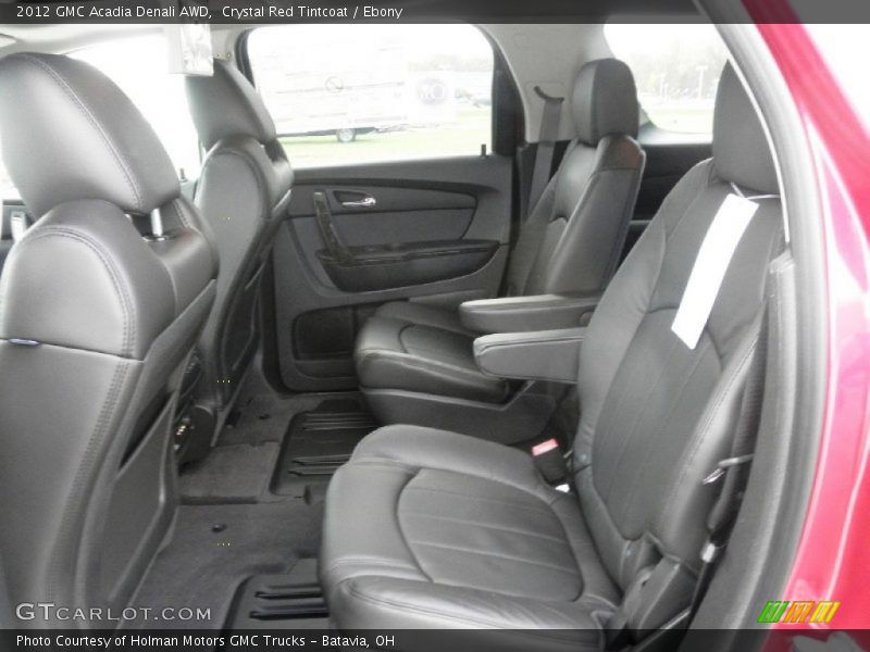 Crystal Red Tintcoat / Ebony 2012 GMC Acadia Denali AWD