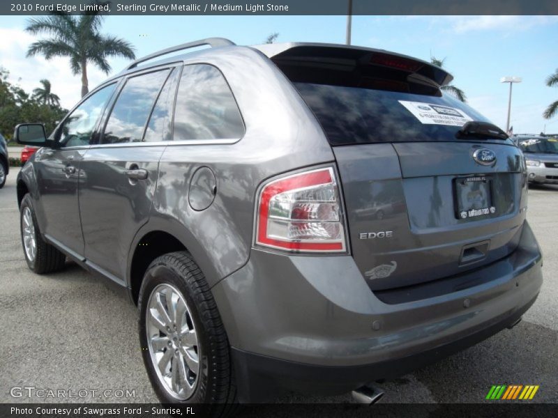 Sterling Grey Metallic / Medium Light Stone 2010 Ford Edge Limited