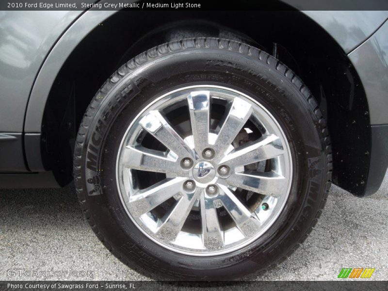 Sterling Grey Metallic / Medium Light Stone 2010 Ford Edge Limited