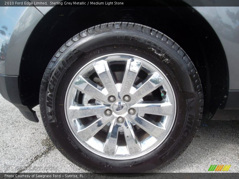 Sterling Grey Metallic / Medium Light Stone 2010 Ford Edge Limited