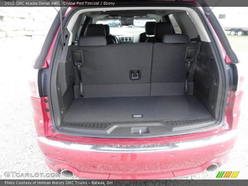 Crystal Red Tintcoat / Ebony 2012 GMC Acadia Denali AWD