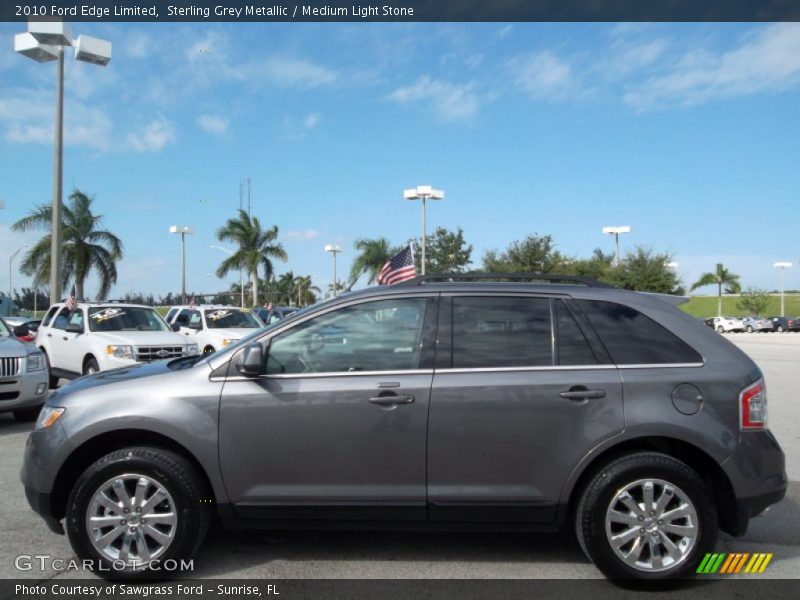 Sterling Grey Metallic / Medium Light Stone 2010 Ford Edge Limited