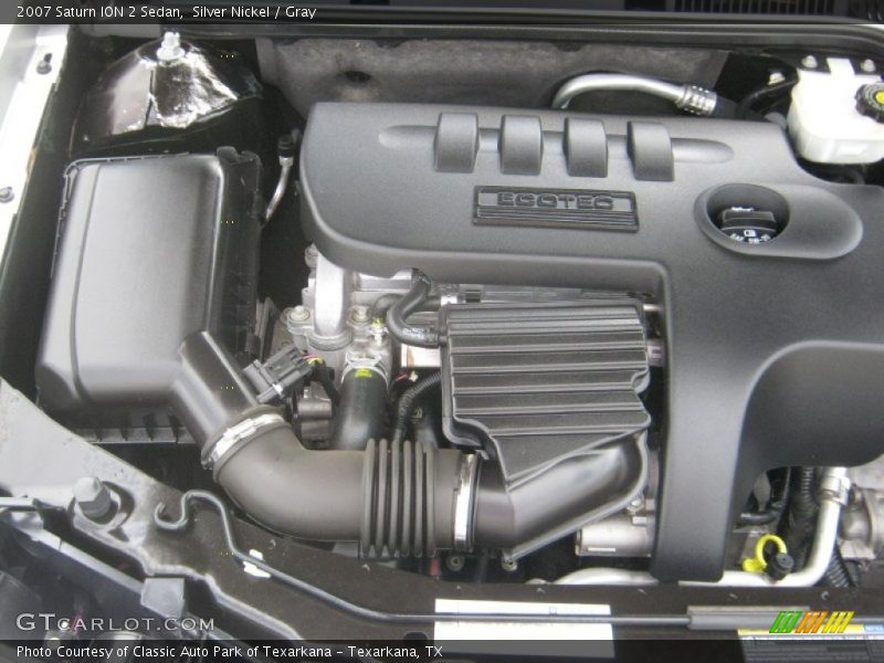 Silver Nickel / Gray 2007 Saturn ION 2 Sedan