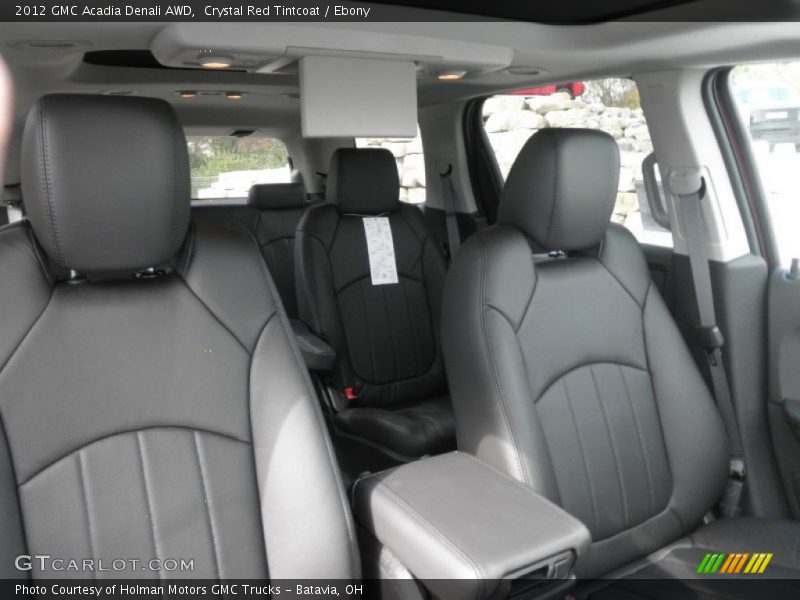 Crystal Red Tintcoat / Ebony 2012 GMC Acadia Denali AWD