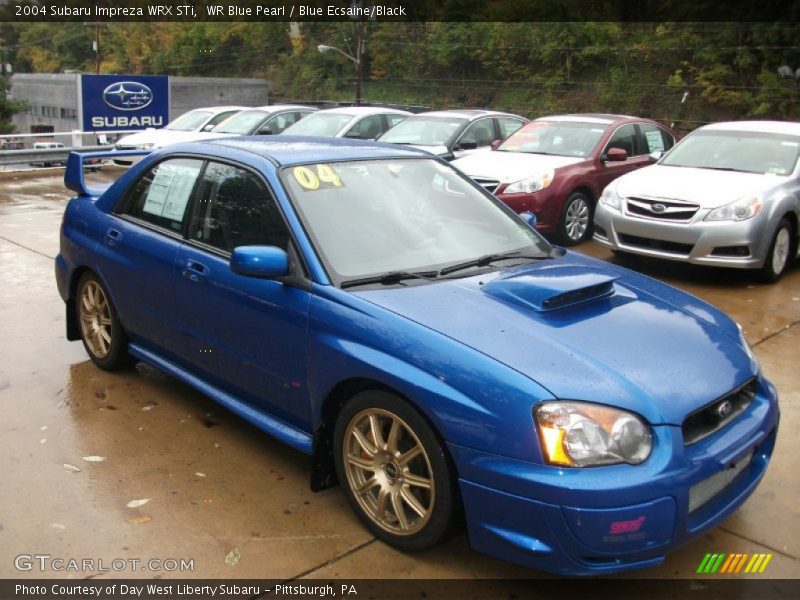  2004 Impreza WRX STi WR Blue Pearl