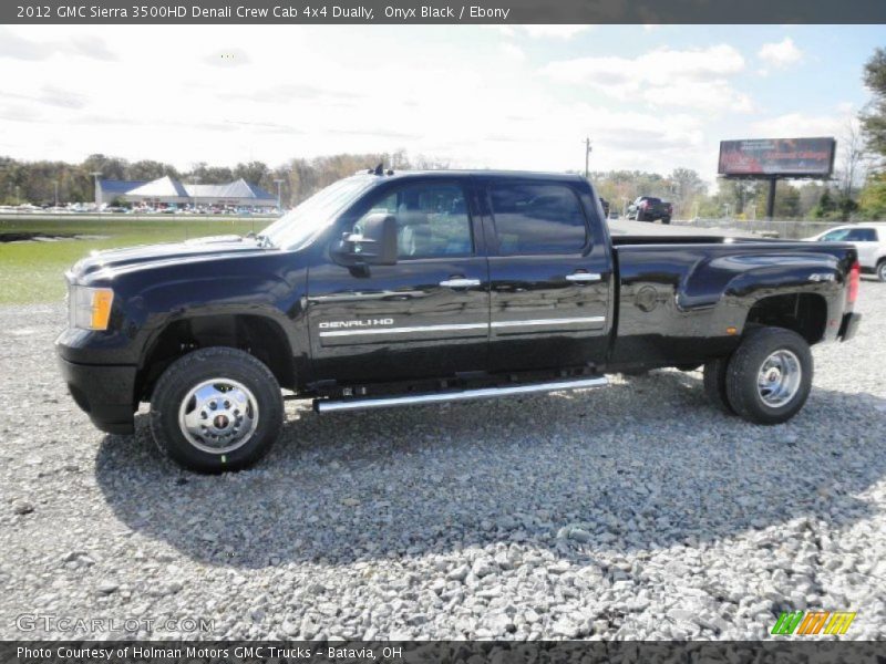  2012 Sierra 3500HD Denali Crew Cab 4x4 Dually Onyx Black