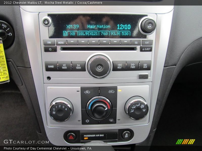 Mocha Steel Metallic / Cocoa/Cashmere 2012 Chevrolet Malibu LT