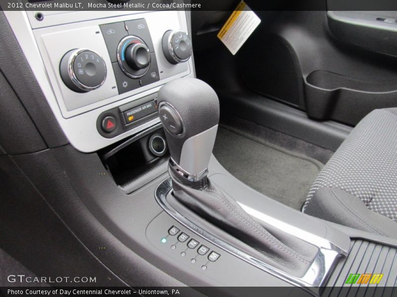 Mocha Steel Metallic / Cocoa/Cashmere 2012 Chevrolet Malibu LT