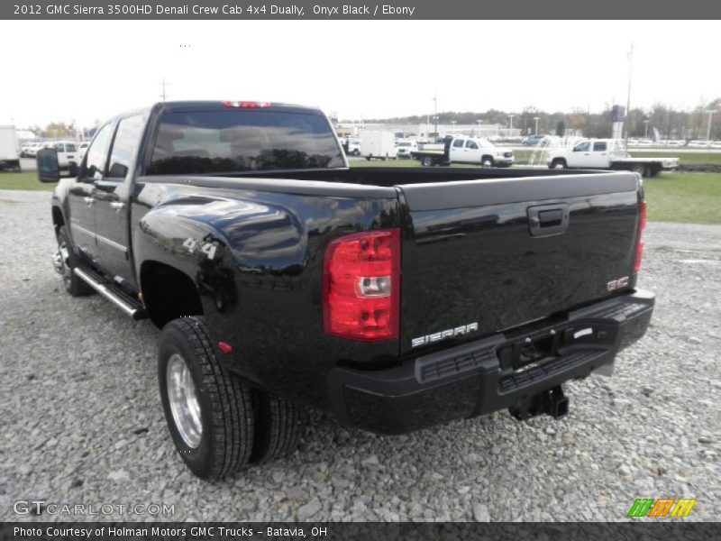 2012 Sierra 3500HD Denali Crew Cab 4x4 Dually Onyx Black