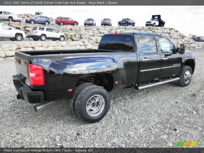  2012 Sierra 3500HD Denali Crew Cab 4x4 Dually Onyx Black
