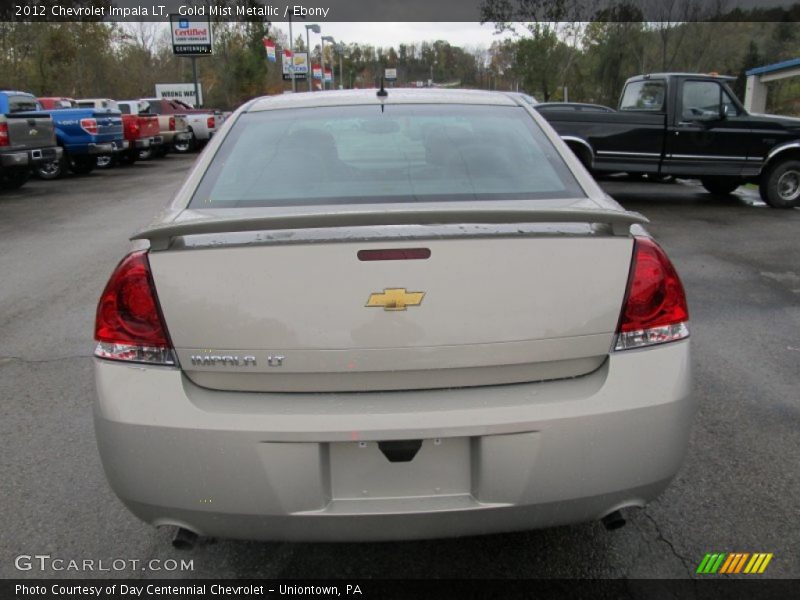 Gold Mist Metallic / Ebony 2012 Chevrolet Impala LT