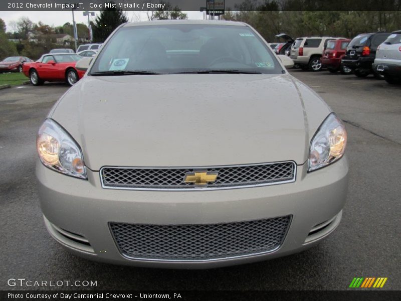 Gold Mist Metallic / Ebony 2012 Chevrolet Impala LT