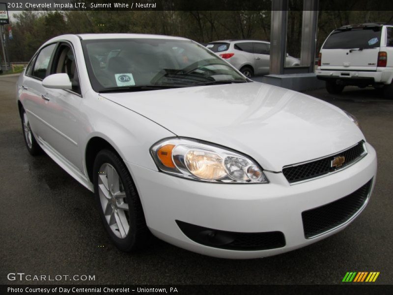 Front 3/4 View of 2012 Impala LTZ
