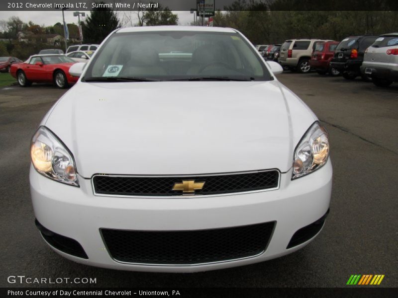 Summit White / Neutral 2012 Chevrolet Impala LTZ